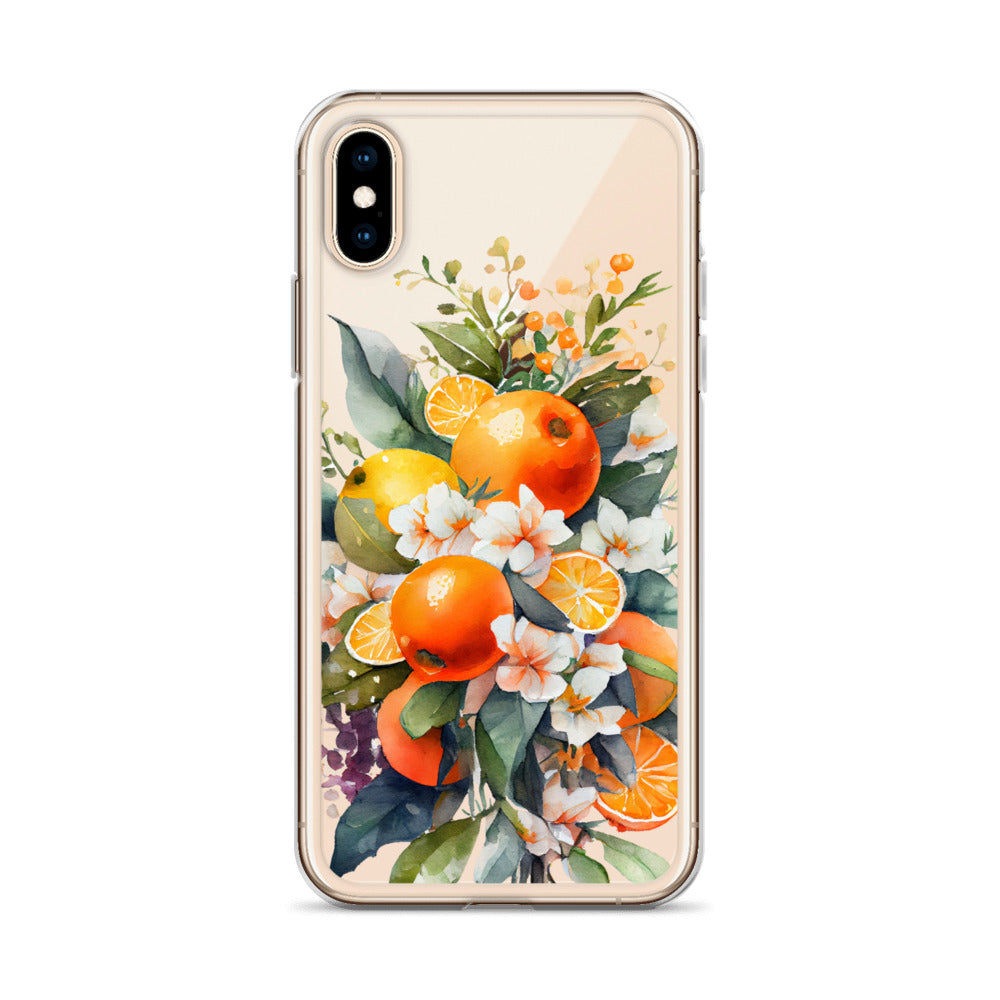 Oranges Clear Case for iPhone®