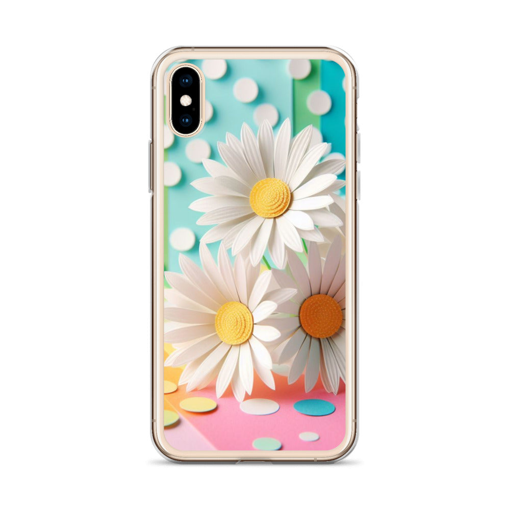 Paper Daisy Clear Case for iPhone®