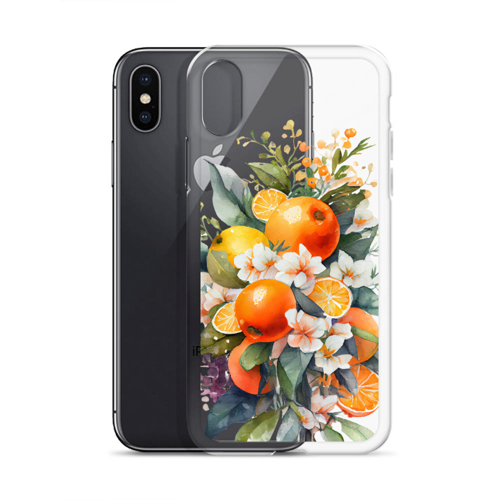 Oranges Clear Case for iPhone®