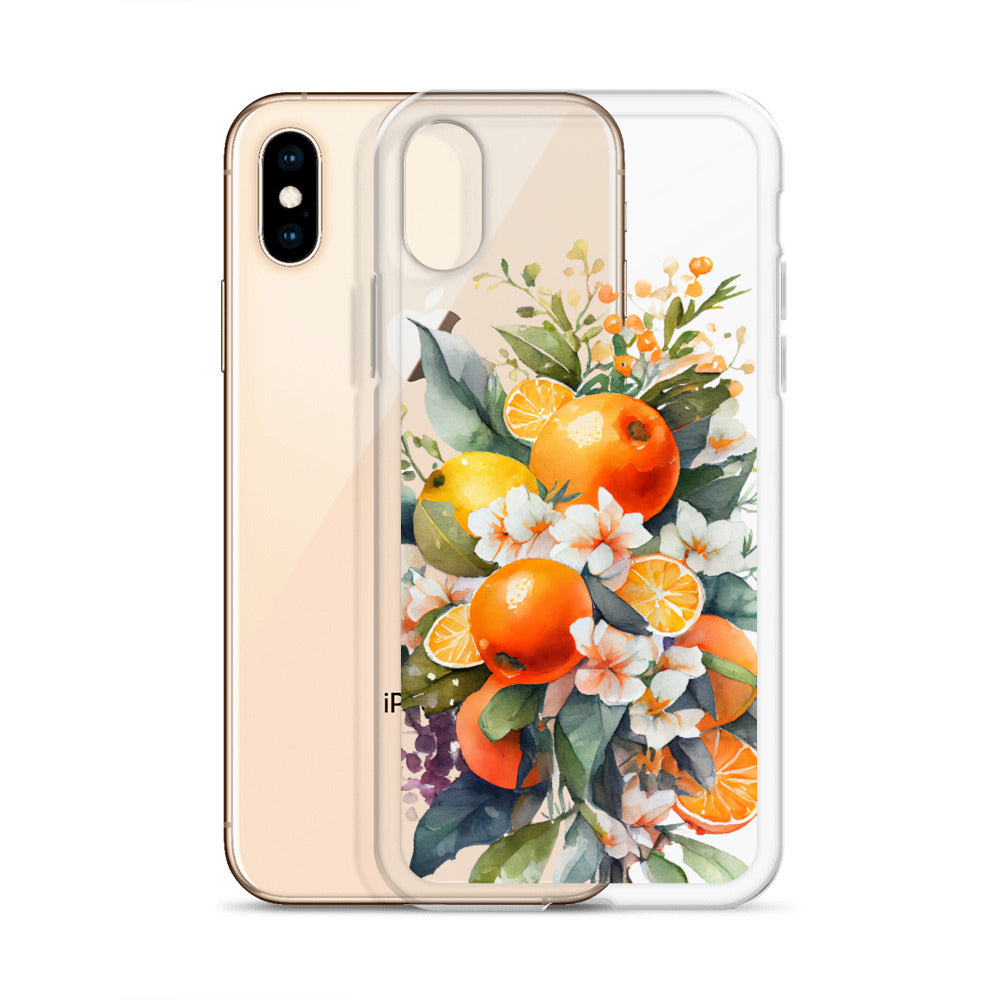 Oranges Clear Case for iPhone®