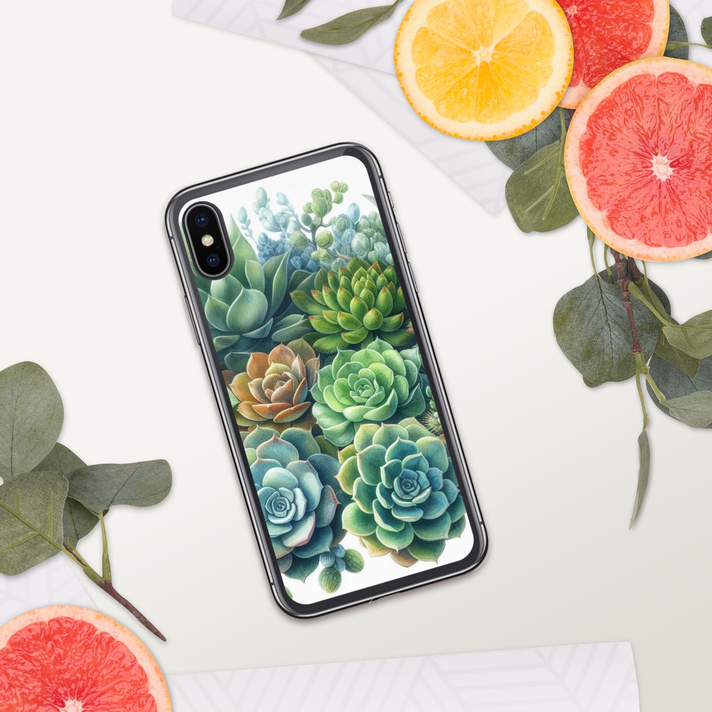 Succulent Clear Case for iPhone®