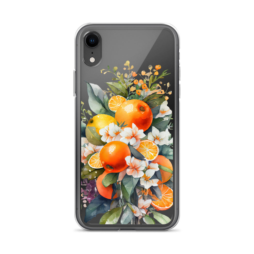 Oranges Clear Case for iPhone®