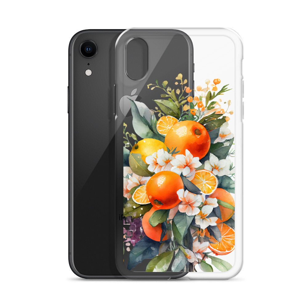 Oranges Clear Case for iPhone®