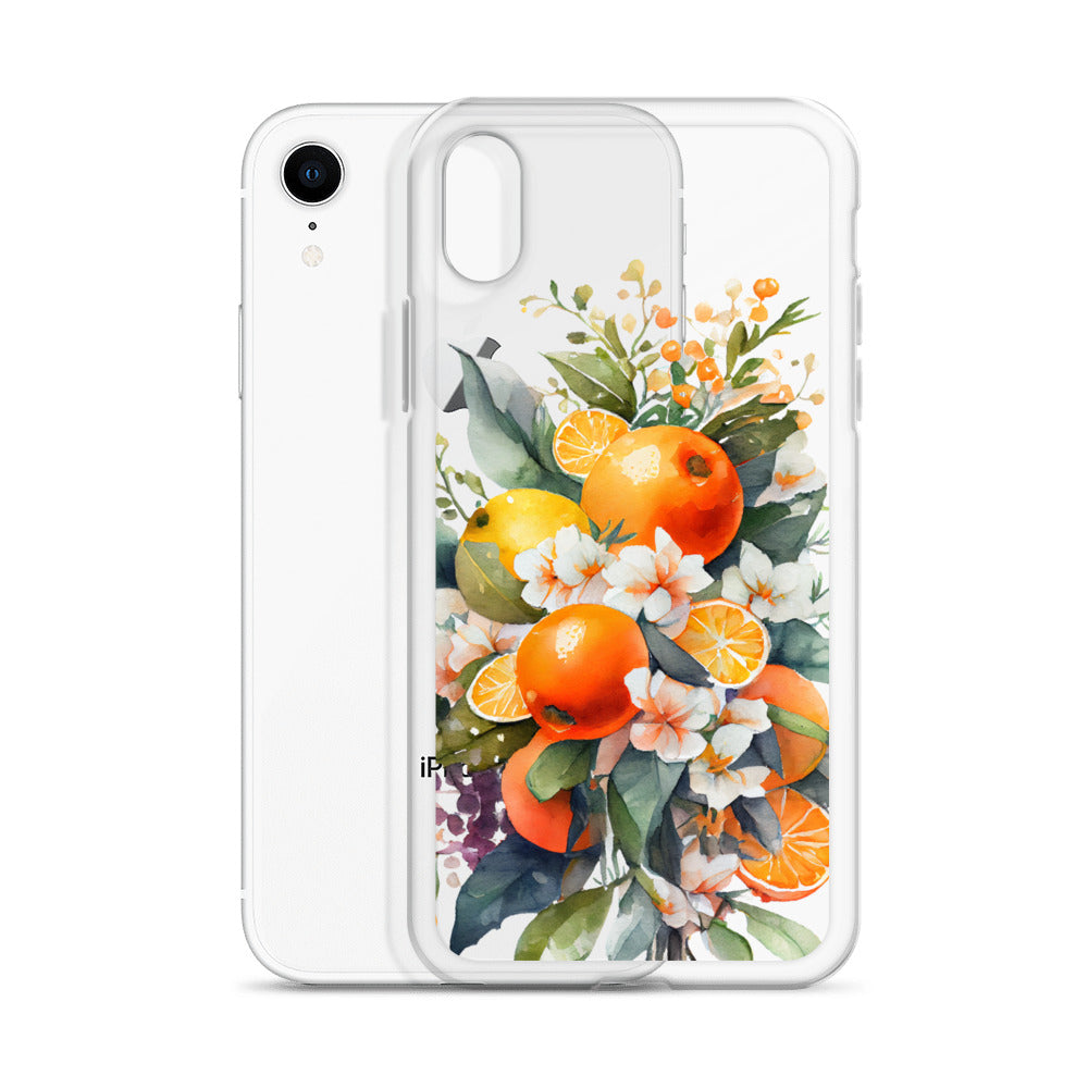 Oranges Clear Case for iPhone®