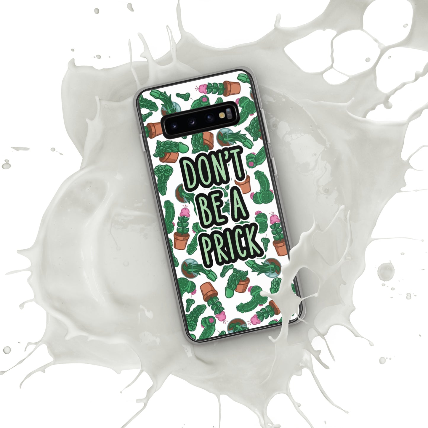 Don't be a Prick Clear Case for Samsung®