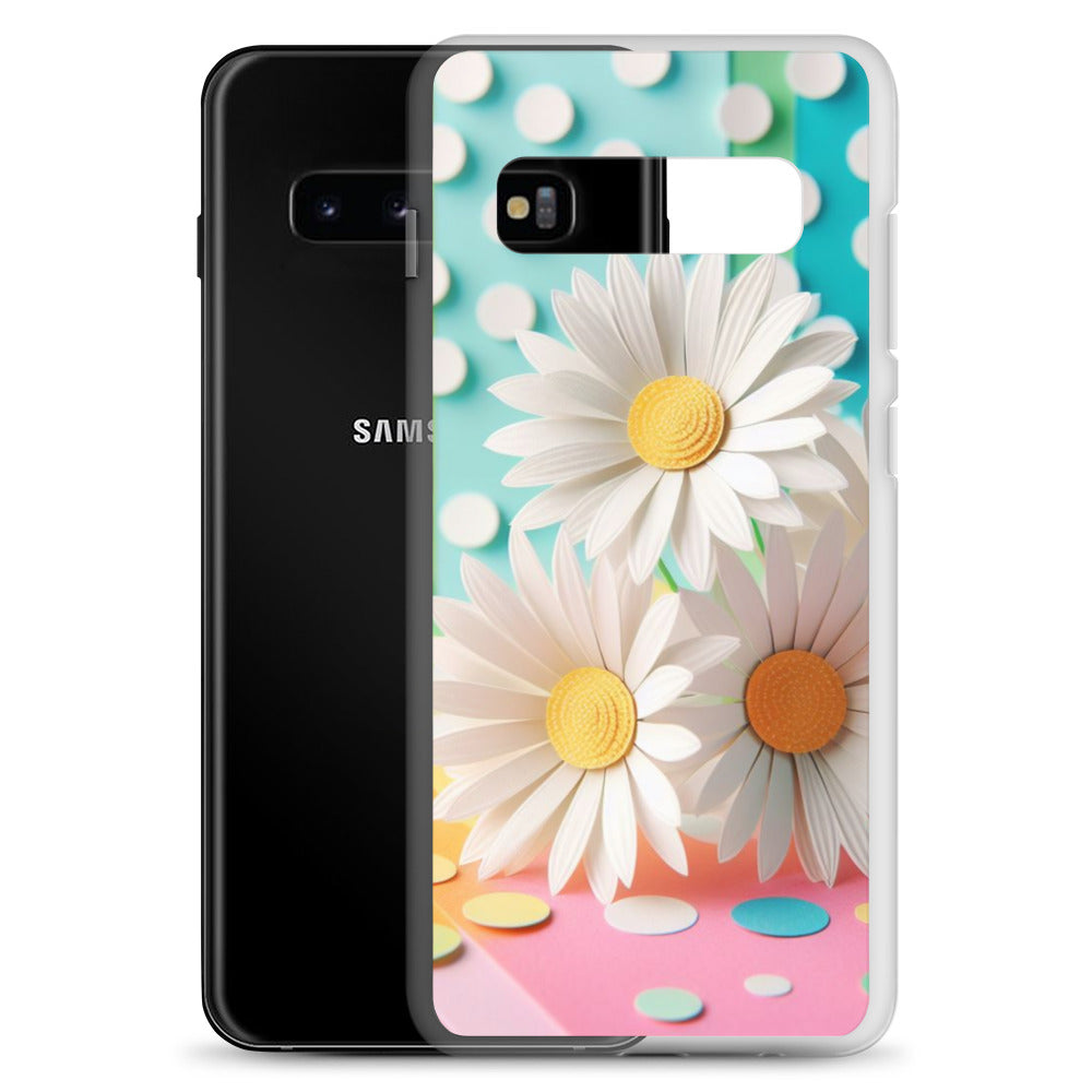 Paper daisy Clear Case for Samsung®