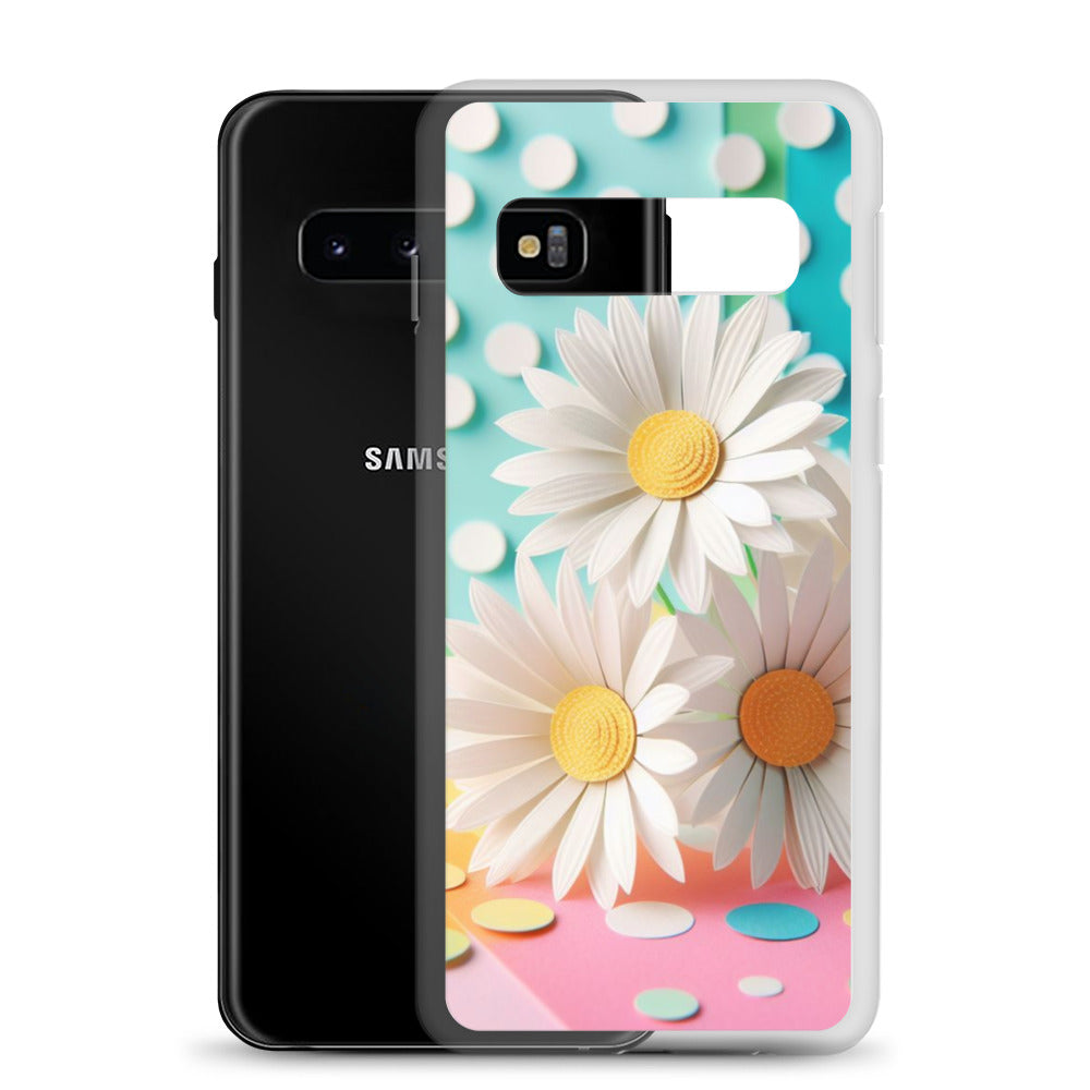 Paper daisy Clear Case for Samsung®