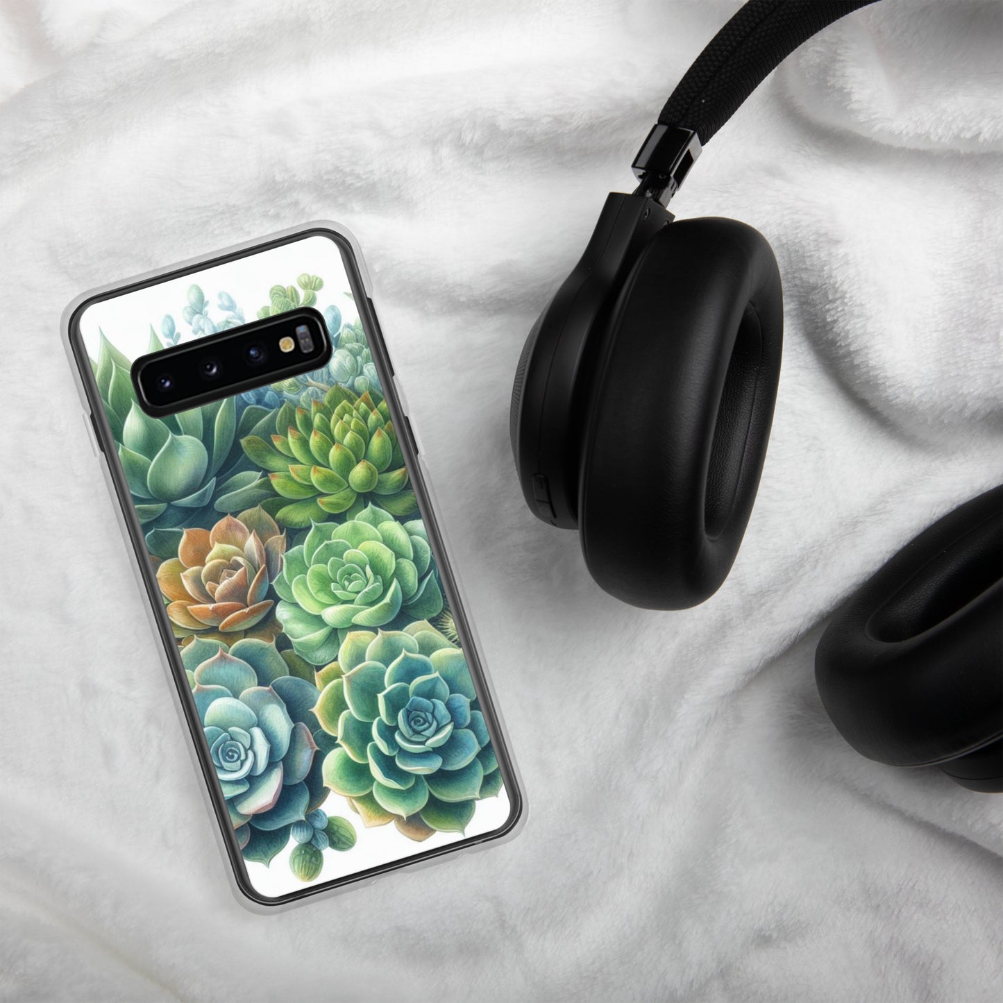 Succulent Clear Case for Samsung®