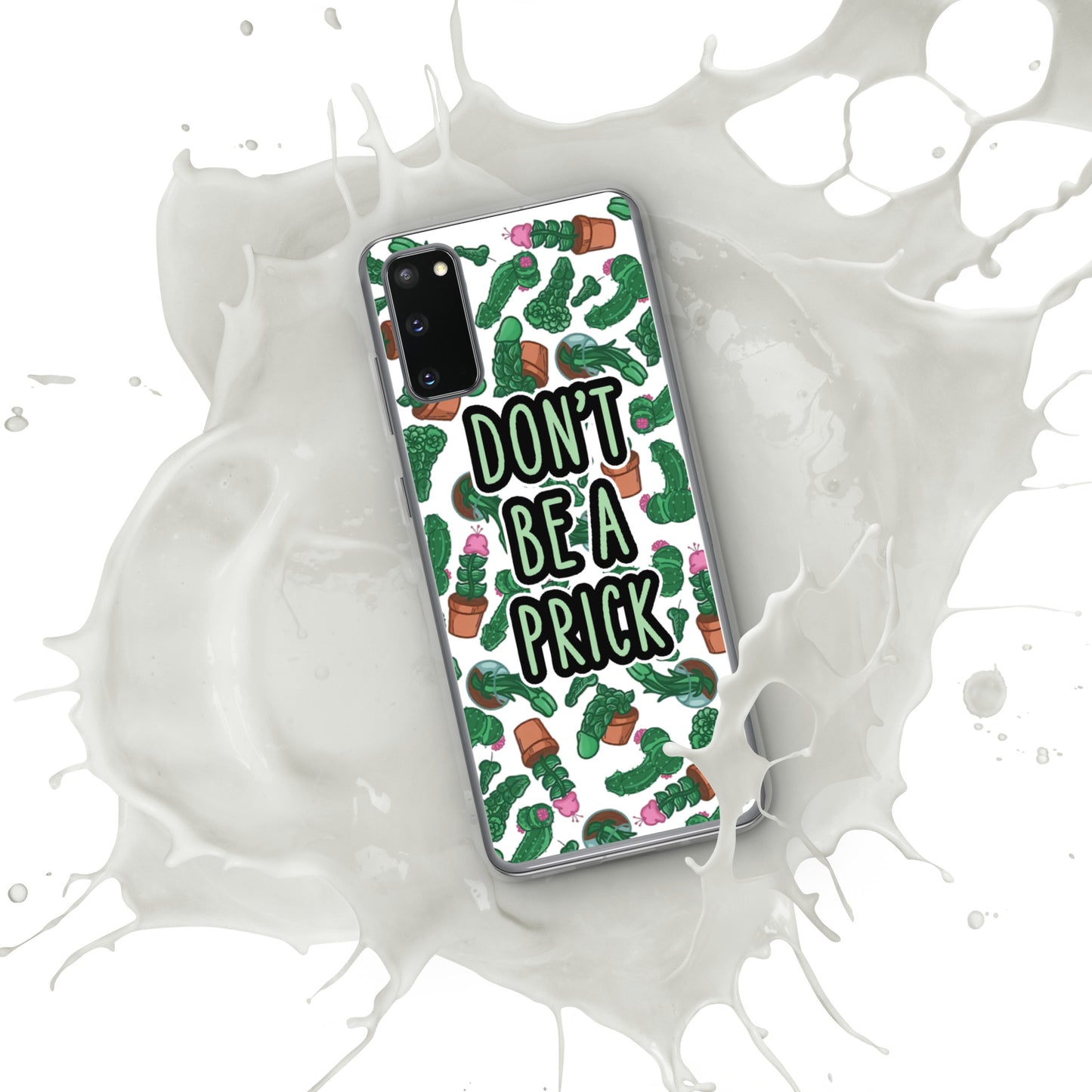 Don't be a Prick Clear Case for Samsung®