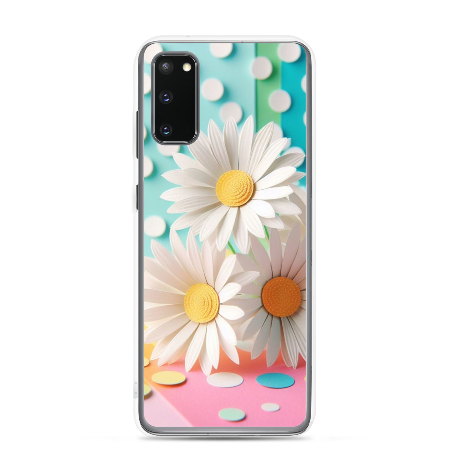 Paper daisy Clear Case for Samsung®