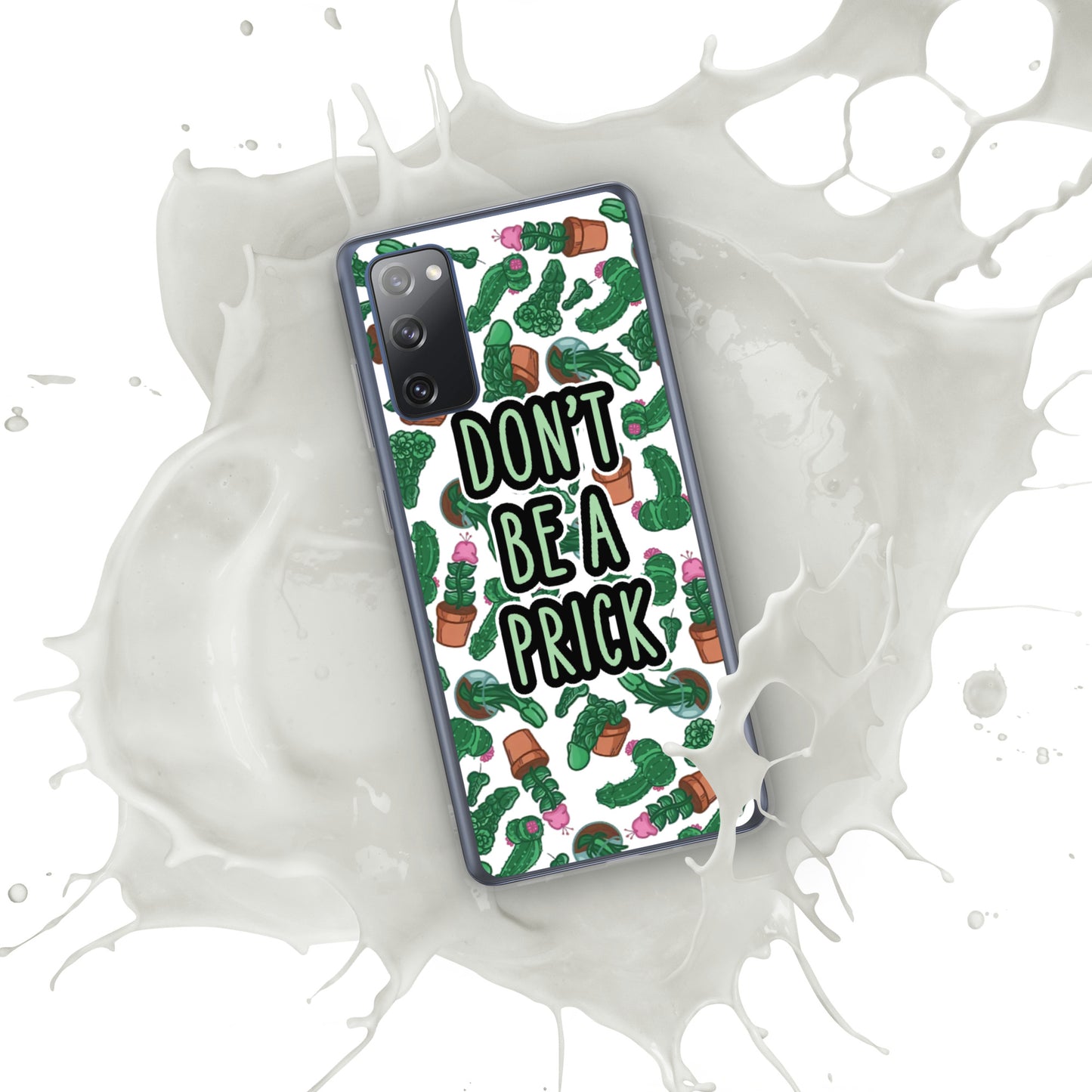 Don't be a Prick Clear Case for Samsung®