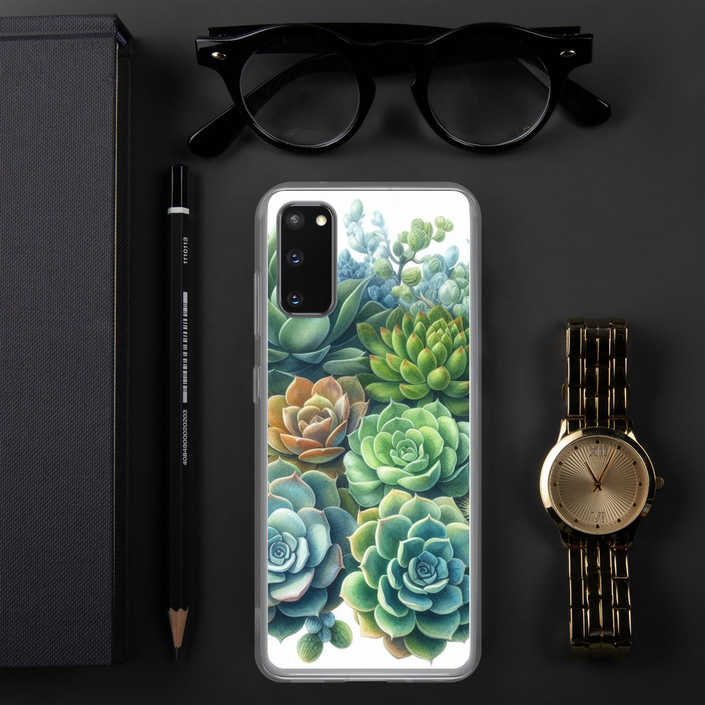 Succulent Clear Case for Samsung®