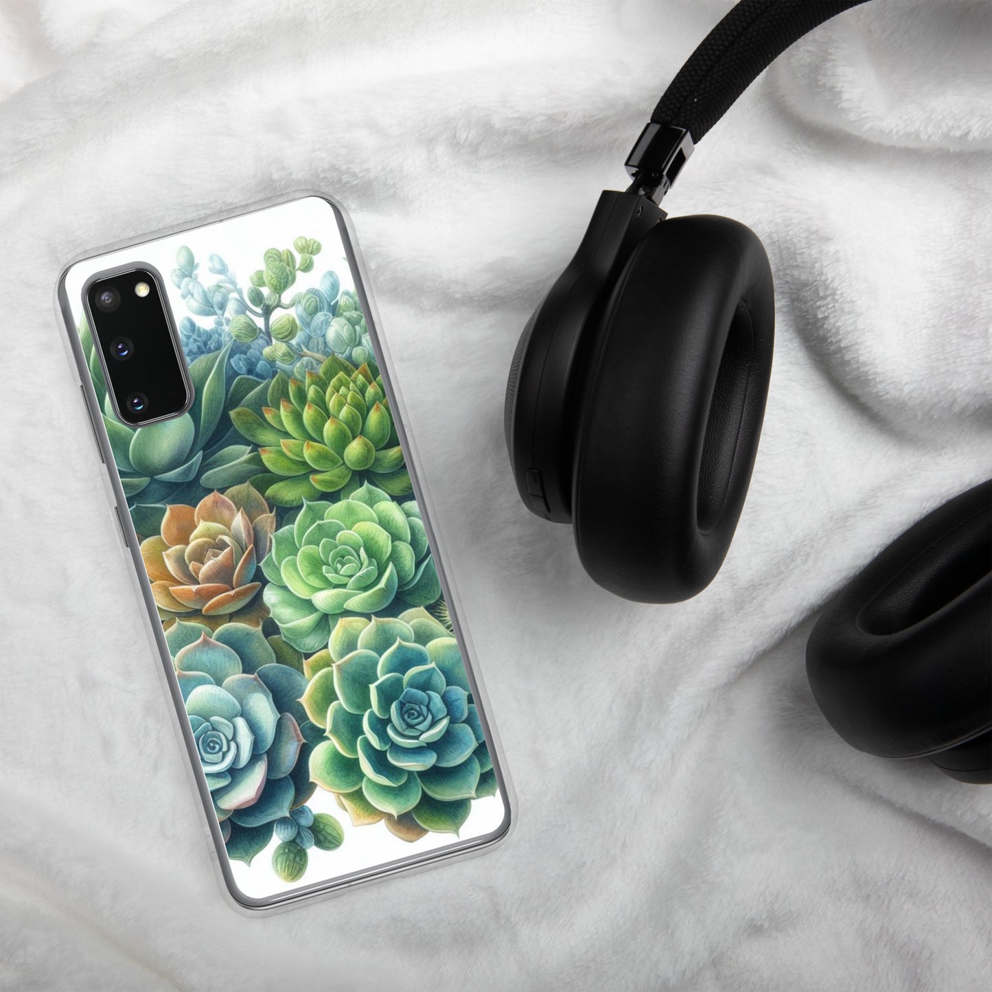 Succulent Clear Case for Samsung®