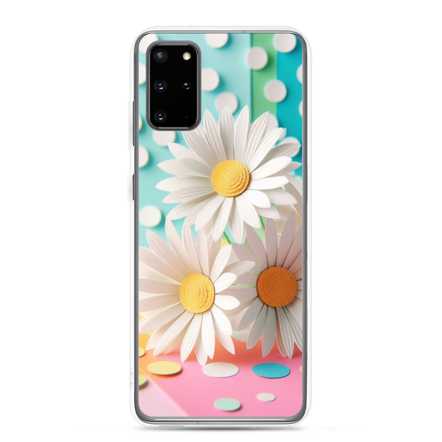 Paper daisy Clear Case for Samsung®