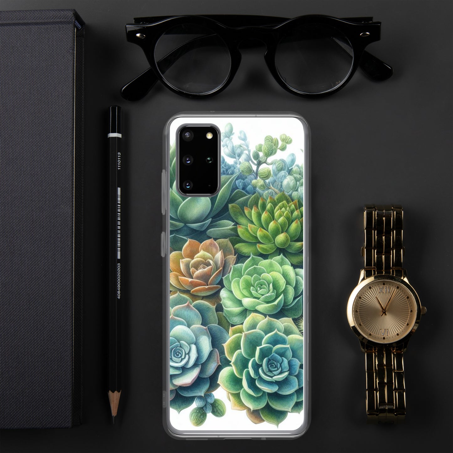 Succulent Clear Case for Samsung®