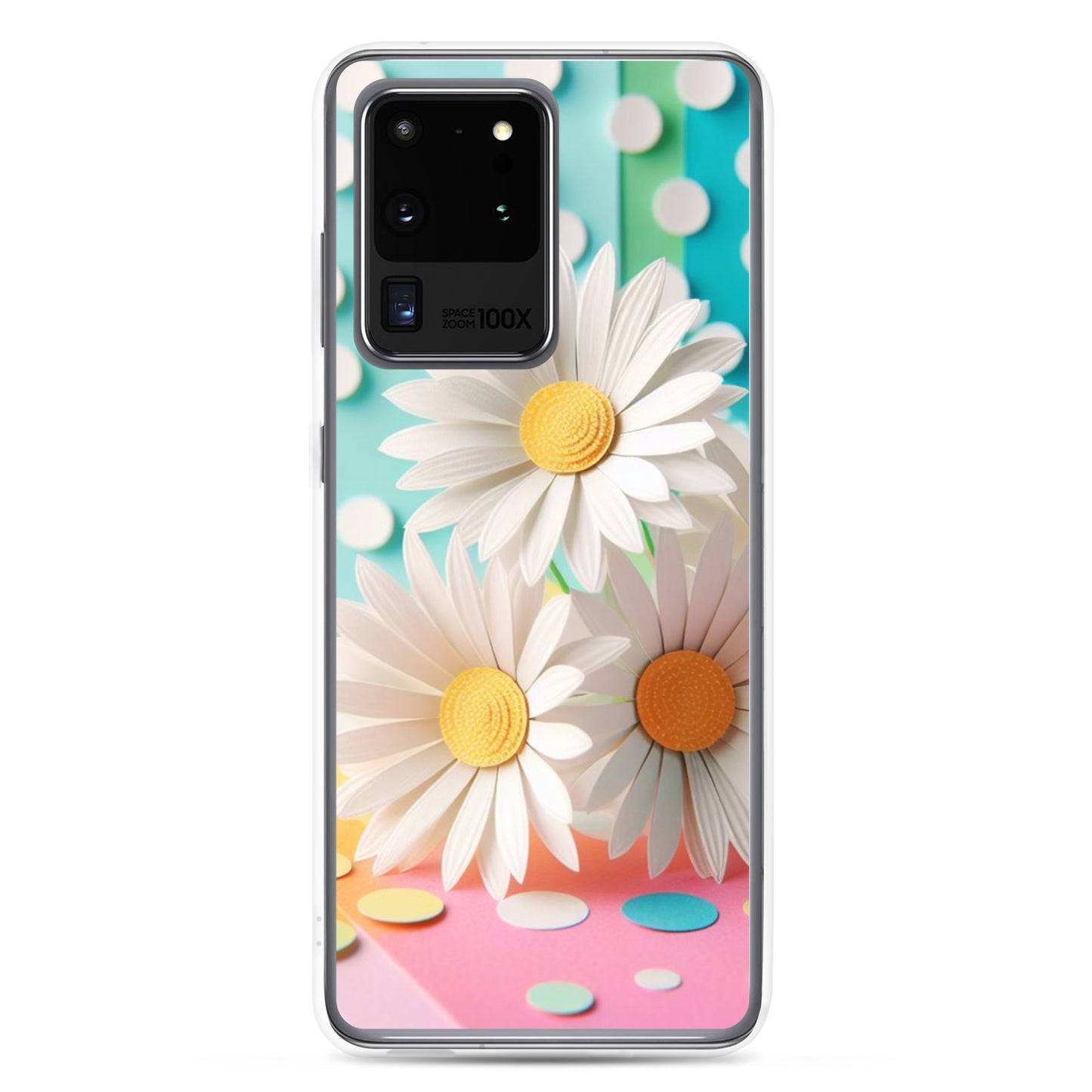 Paper daisy Clear Case for Samsung®