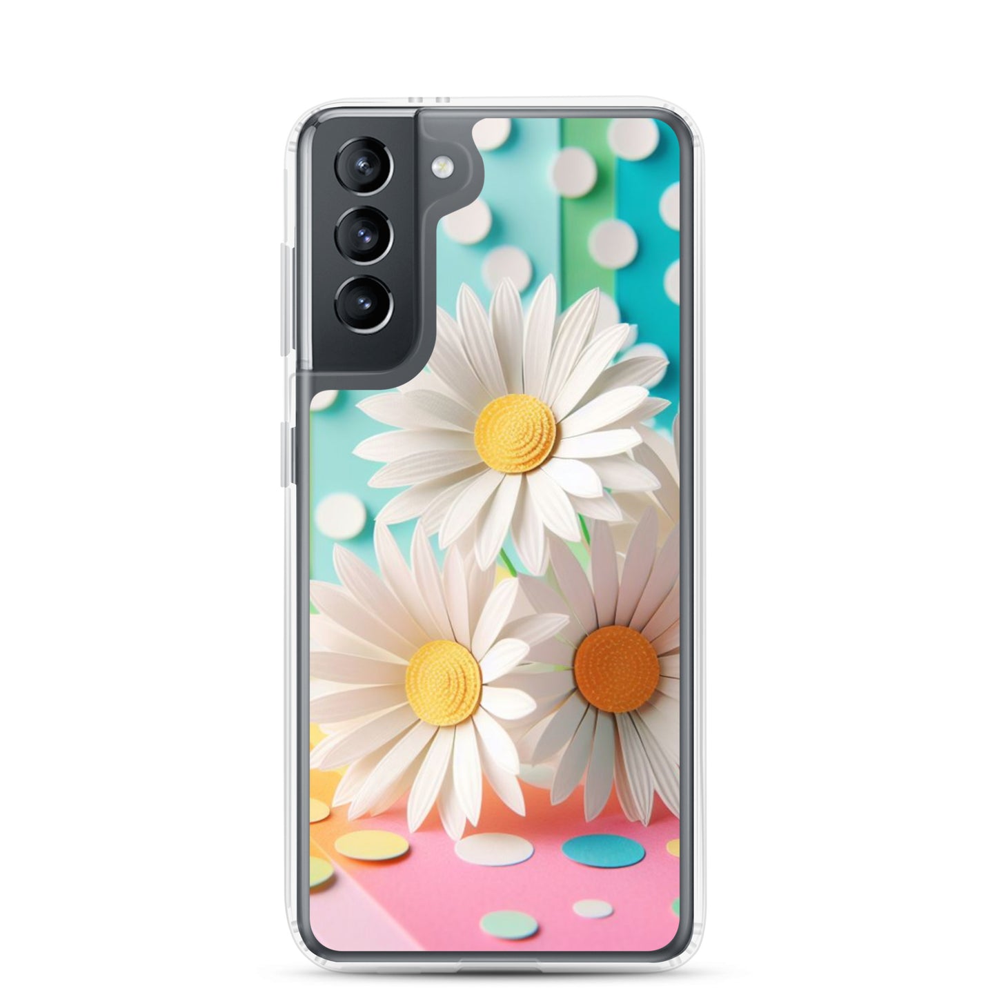 Paper daisy Clear Case for Samsung®