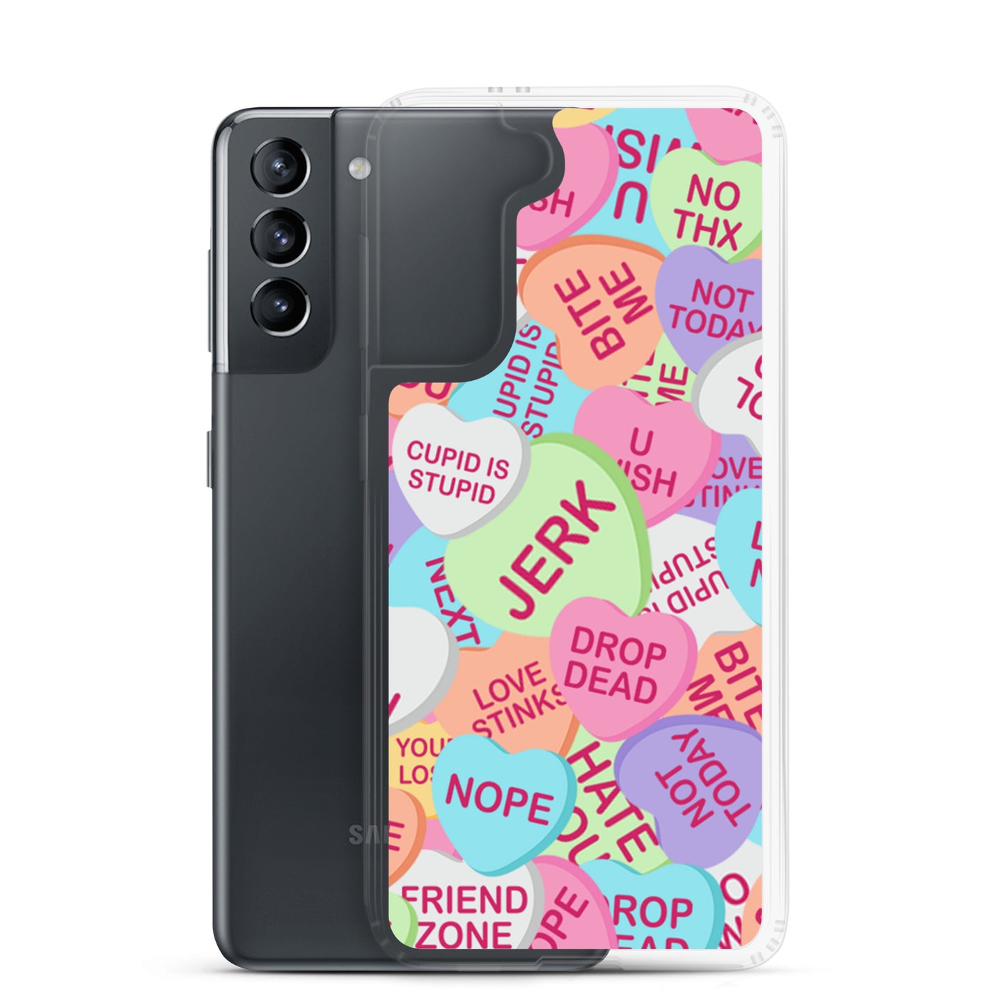 Cupid is Stupid Clear Case for Samsung®