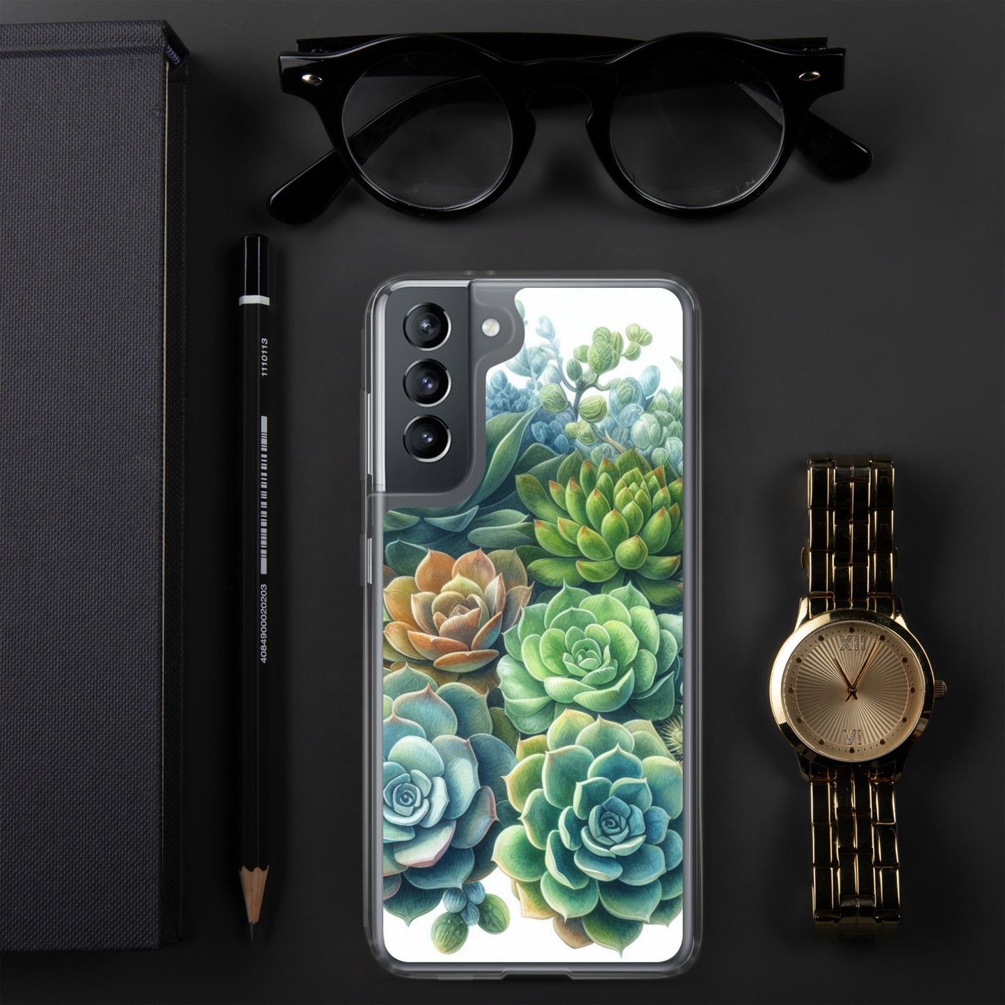 Succulent Clear Case for Samsung®