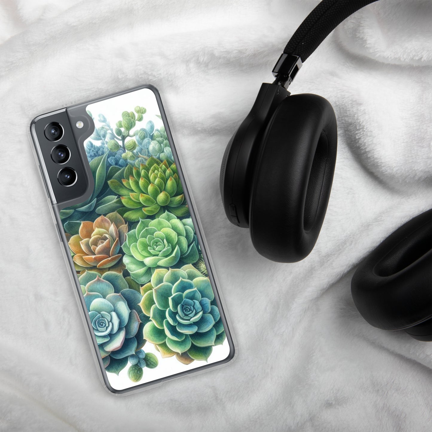 Succulent Clear Case for Samsung®