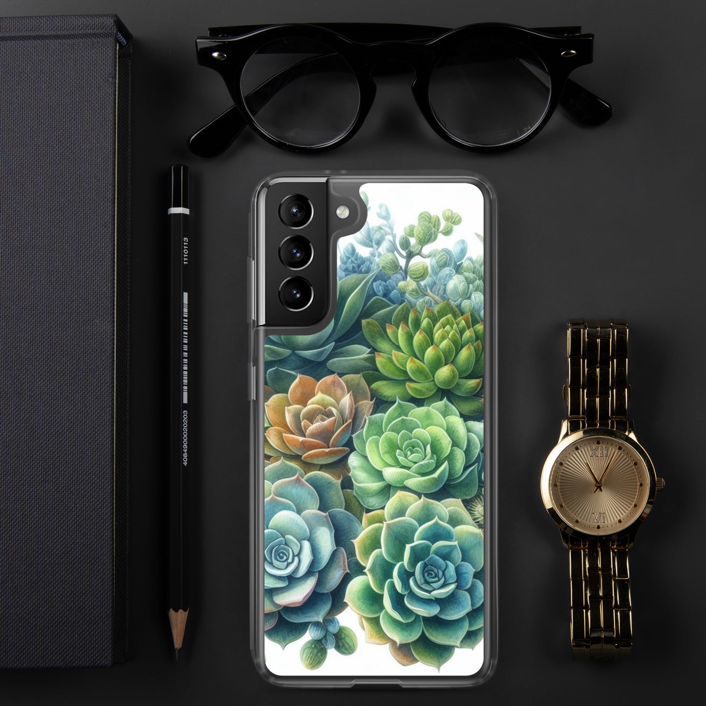 Succulent Clear Case for Samsung®