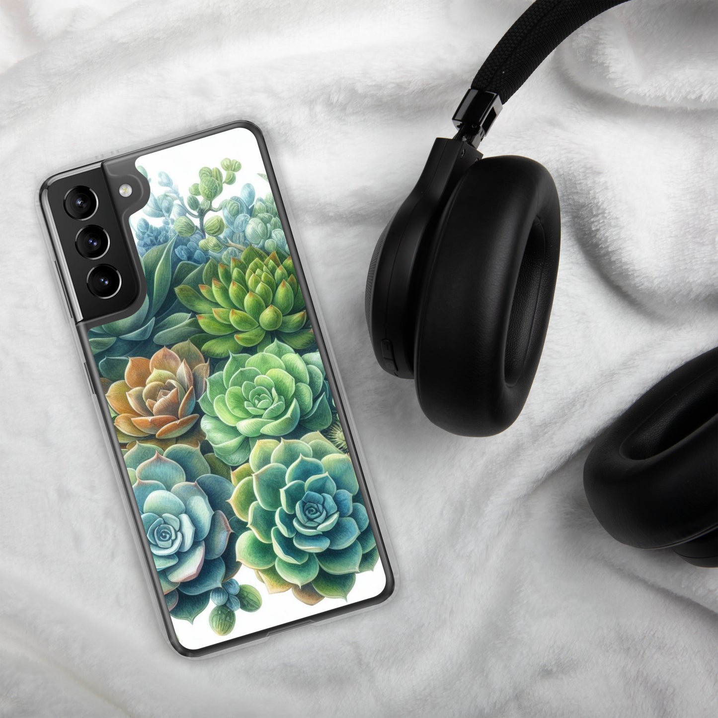 Succulent Clear Case for Samsung®