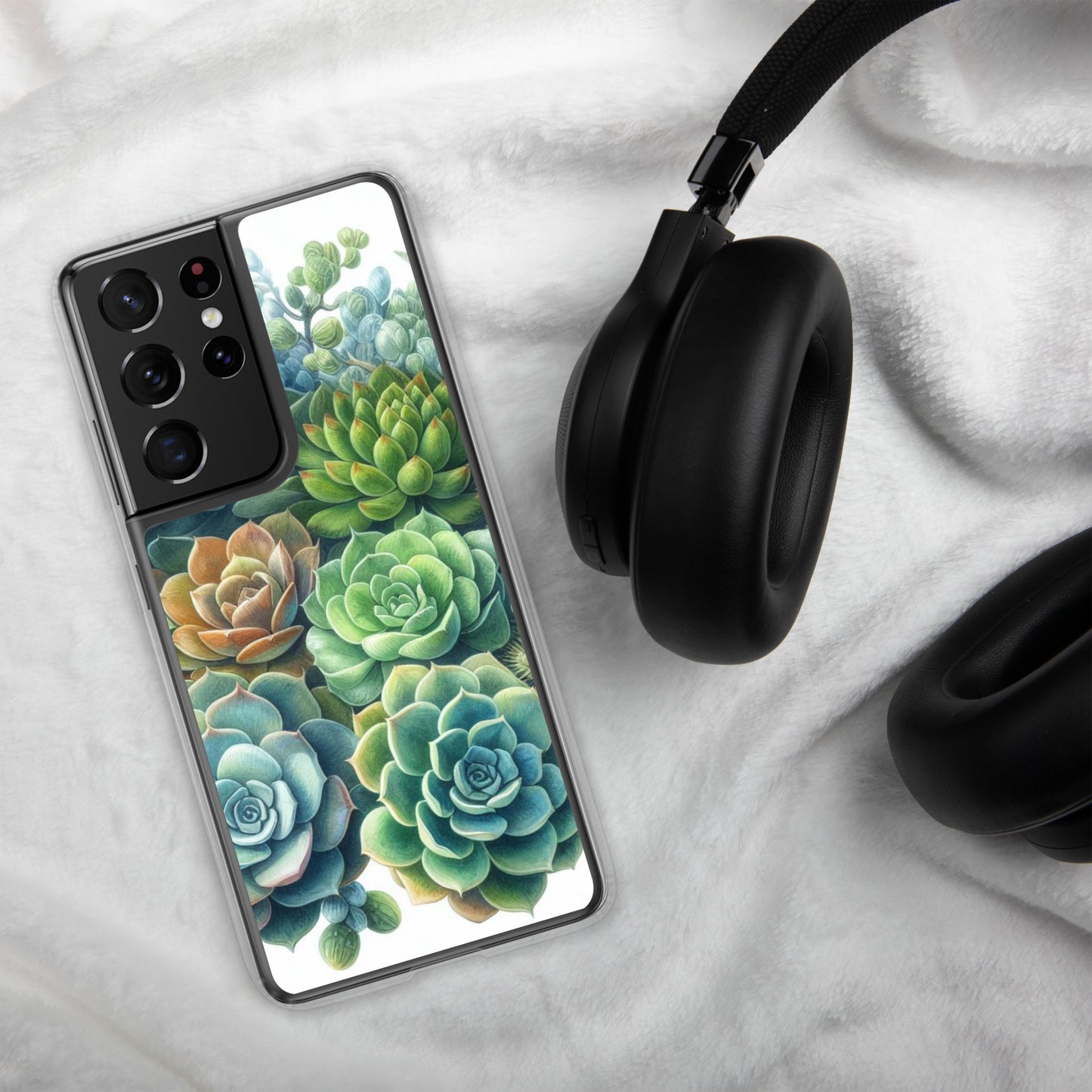 Succulent Clear Case for Samsung®