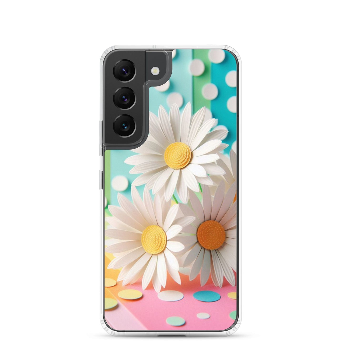 Paper daisy Clear Case for Samsung®