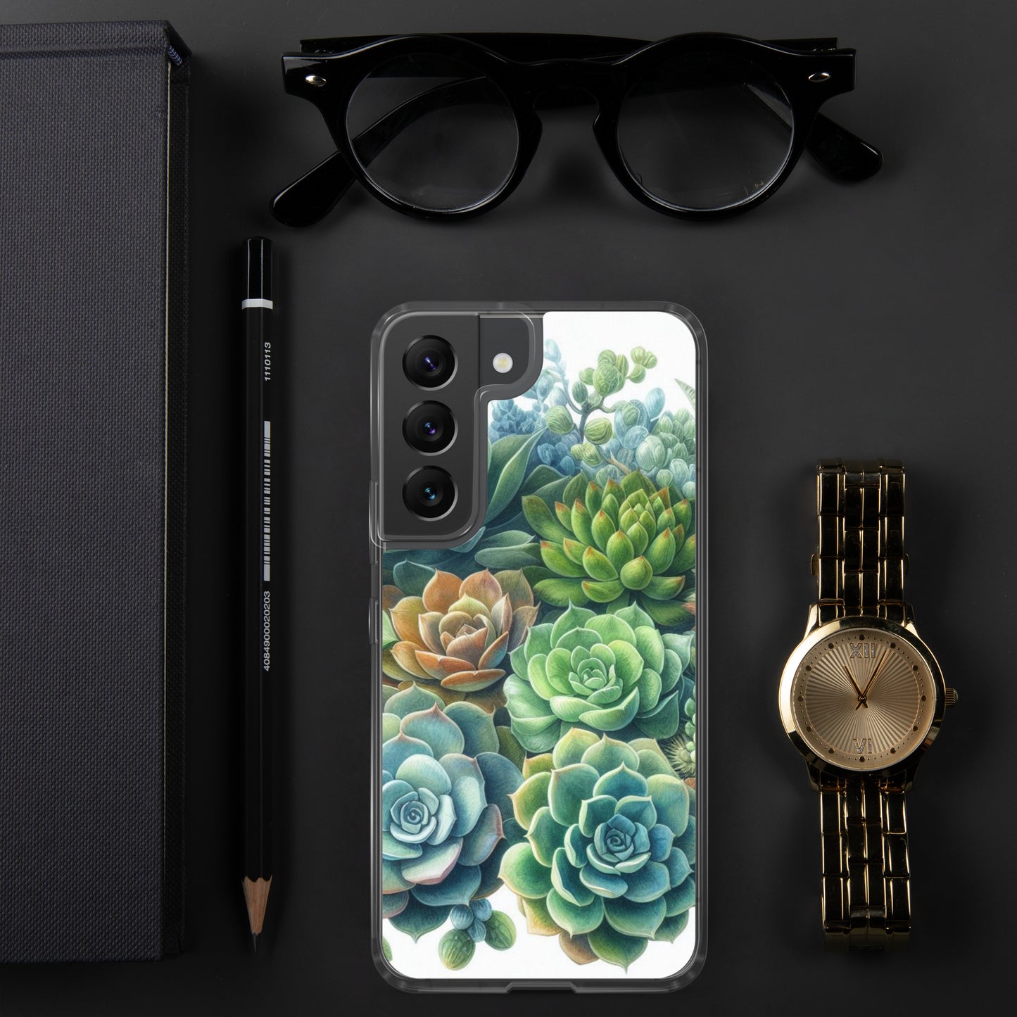 Succulent Clear Case for Samsung®