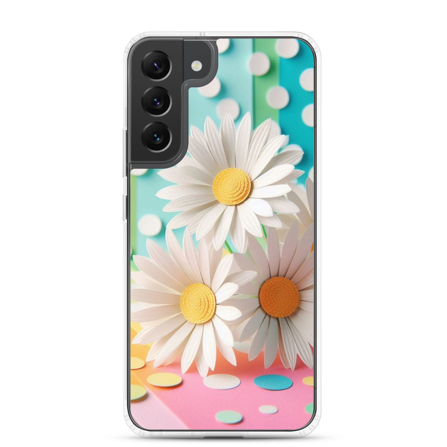 Paper daisy Clear Case for Samsung®