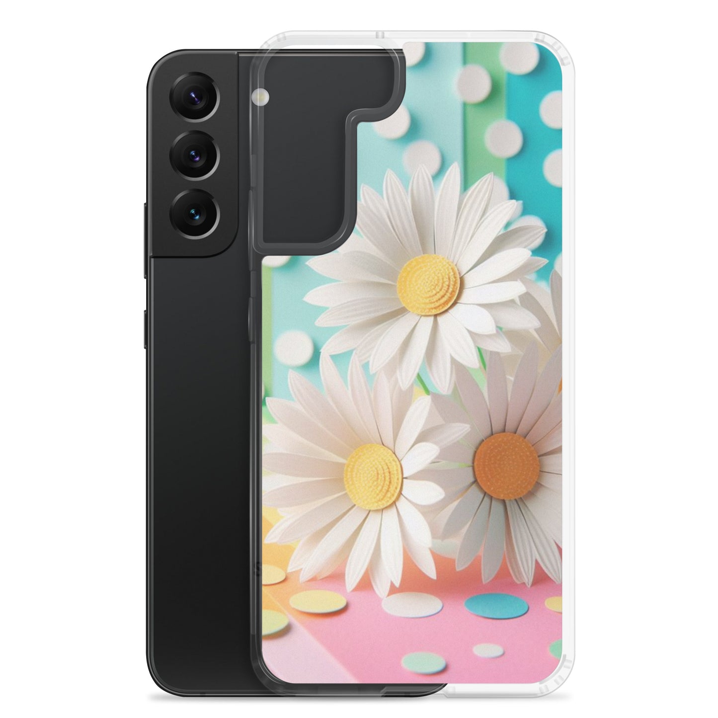 Paper daisy Clear Case for Samsung®