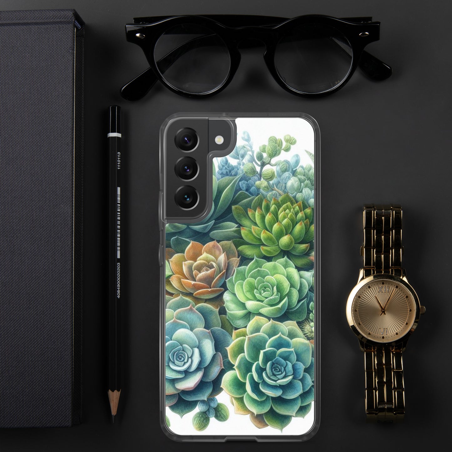 Succulent Clear Case for Samsung®