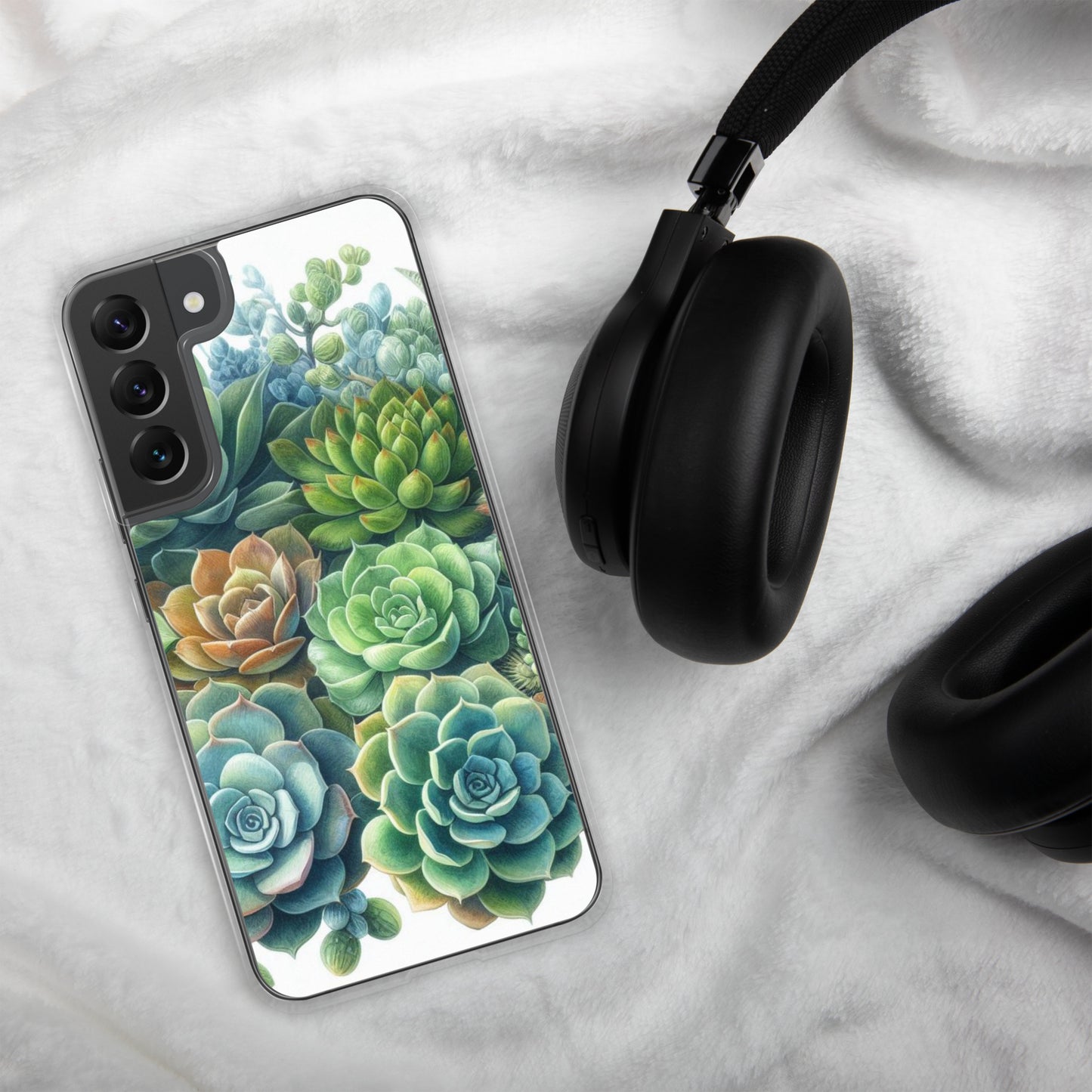 Succulent Clear Case for Samsung®