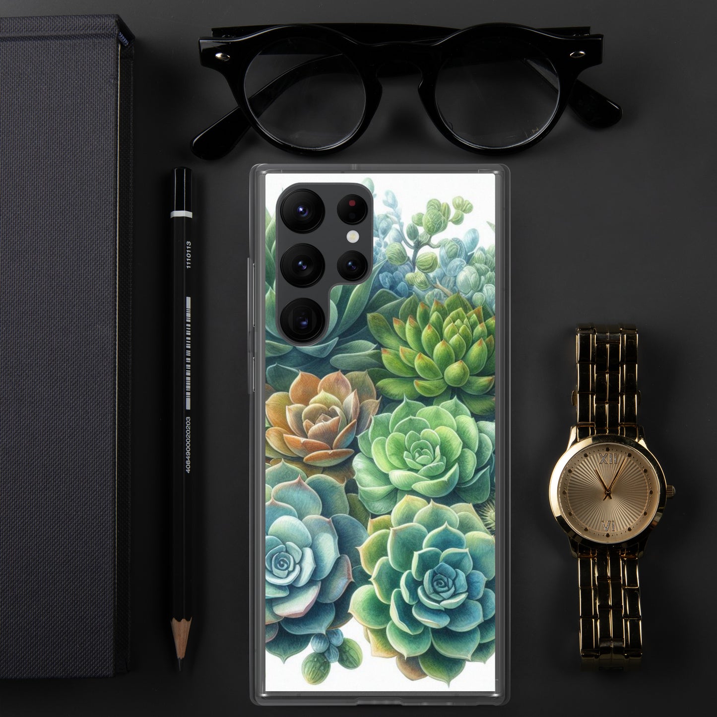 Succulent Clear Case for Samsung®