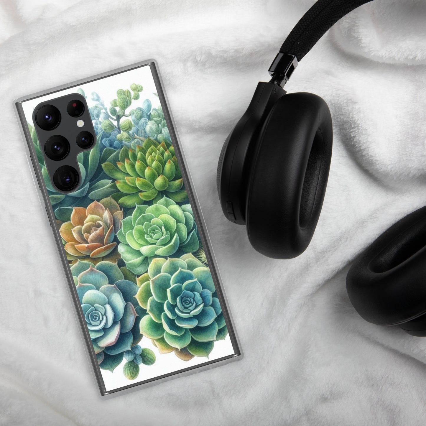 Succulent Clear Case for Samsung®