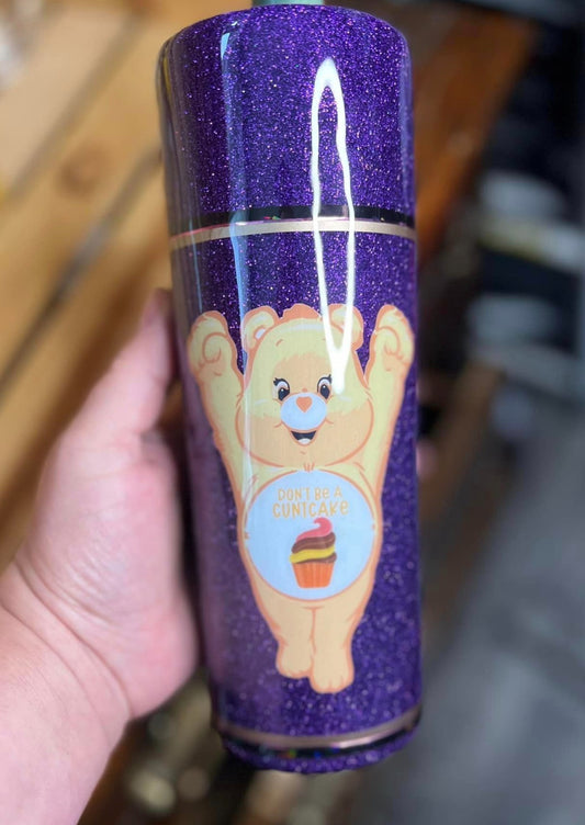 Cuntcake Swear Bear Tumbler