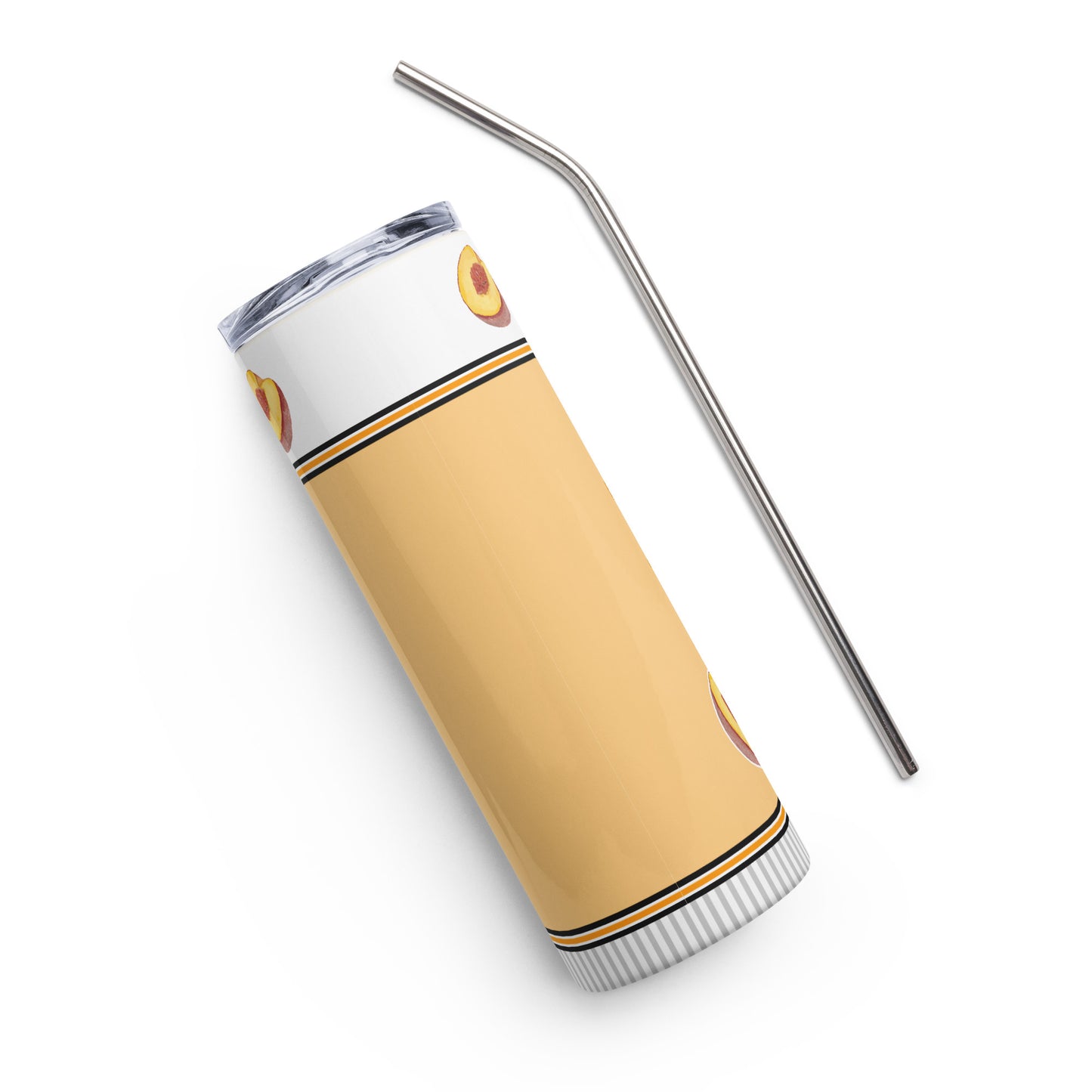 Peach BitchStick Stainless steel tumbler