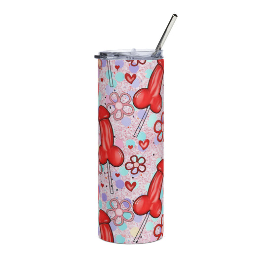 Lollipop Dicks Stainless steel tumbler