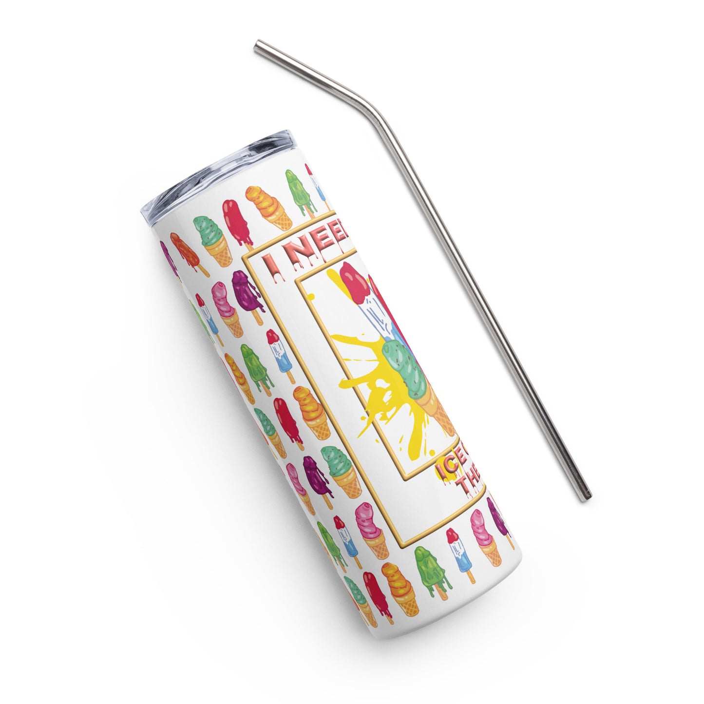 Ice Cream Dicks Stainless steel tumbler