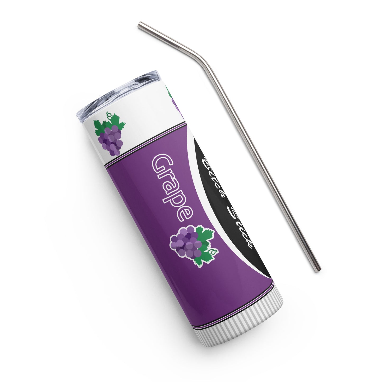 Grape BitchStick Stainless steel tumbler