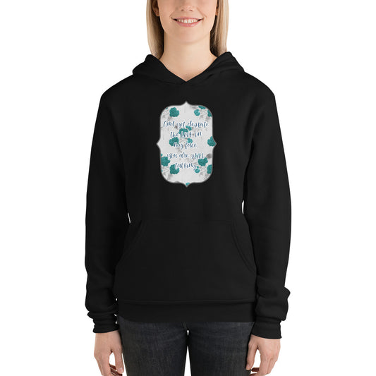 Despite the look on my face Unisex hoodie