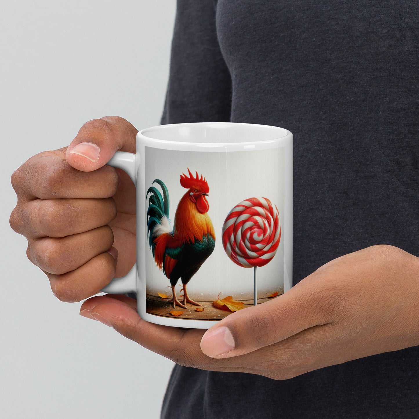 Cock Sucker #2 White glossy mug