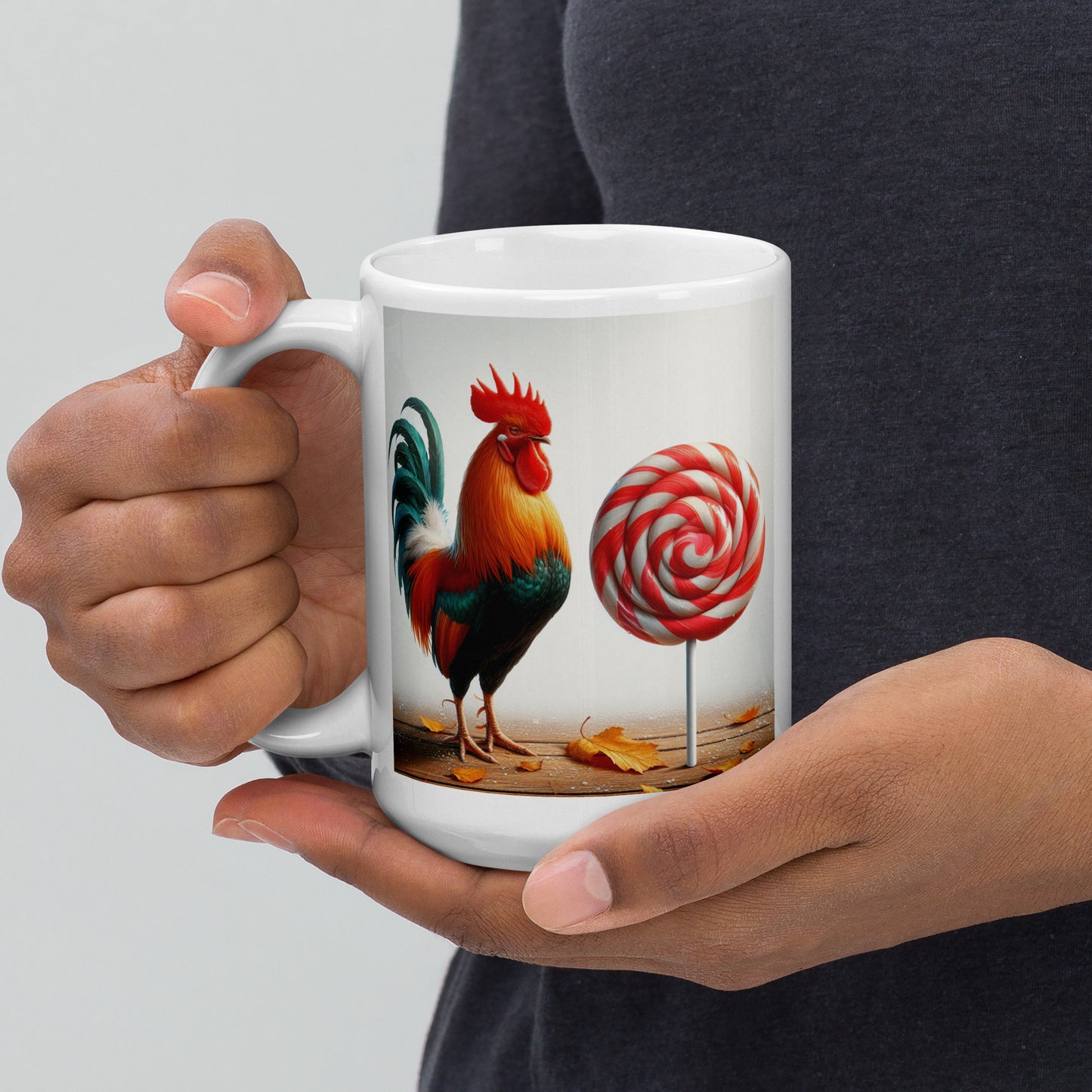 Cock Sucker #2 White glossy mug