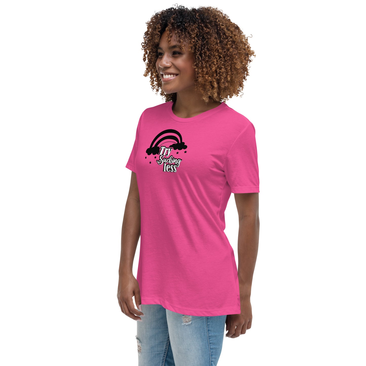 Try Sucking Less Women's Relaxed T-Shirt