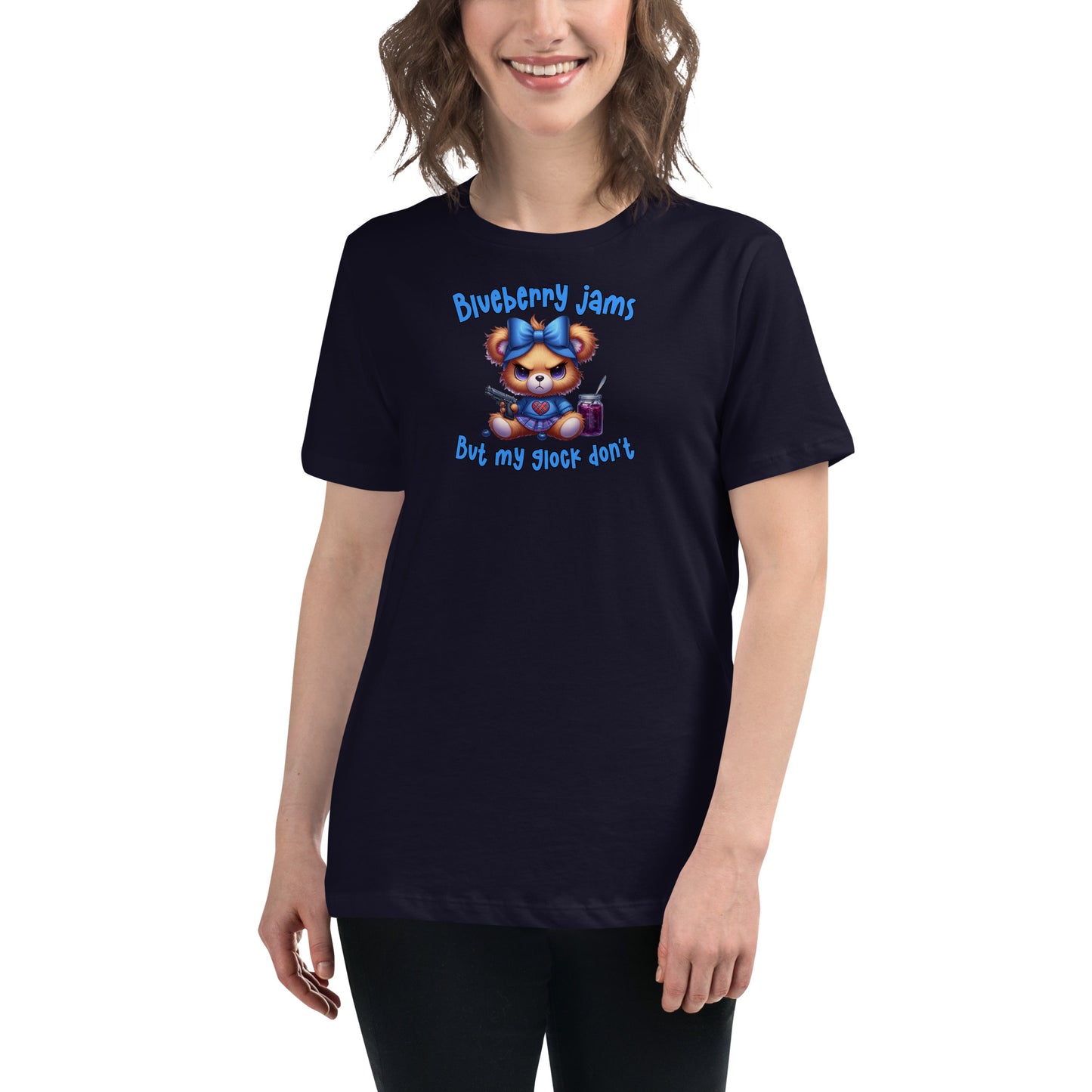 Blueberry Jams Women's Relaxed T-Shirt