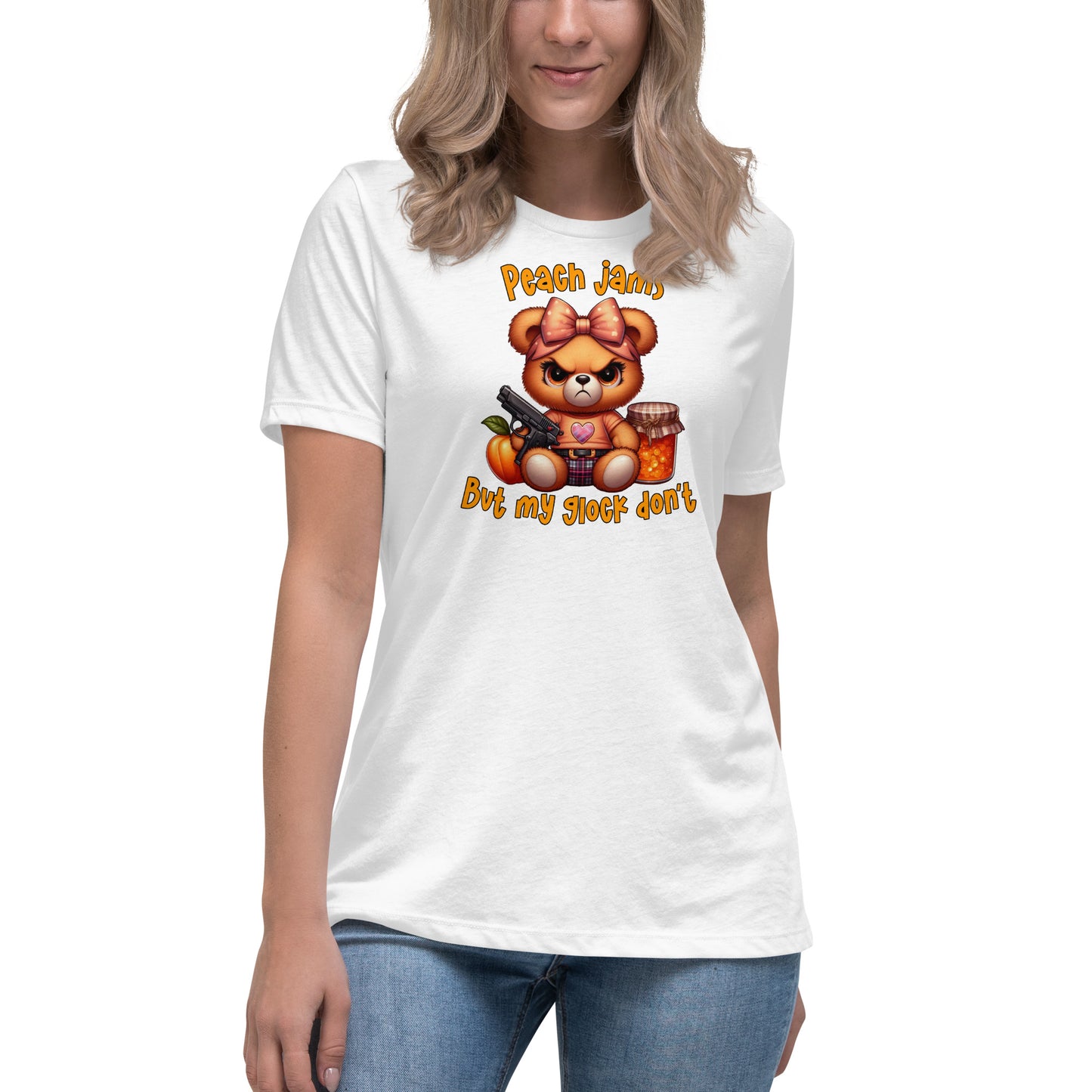 Peach Jams Women's Relaxed T-Shirt